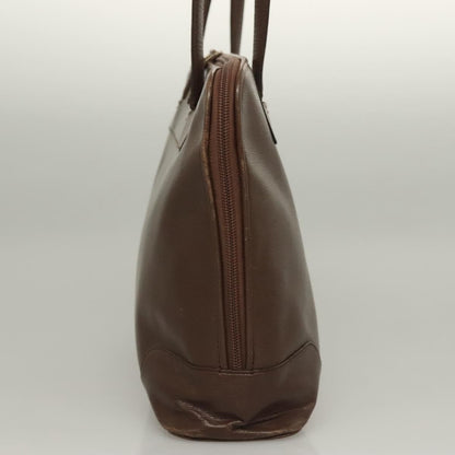 Gucci GUCCI Tote Bag Leather Brown Authentic 133332