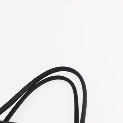Prada PRADA Hand Bag Nylon Black Silver Authentic SW1923