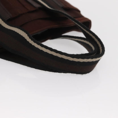 Hermès Hermès HERMES Toroca Horizontal PM Hand Bag Canvas Brown Authentic bs31853