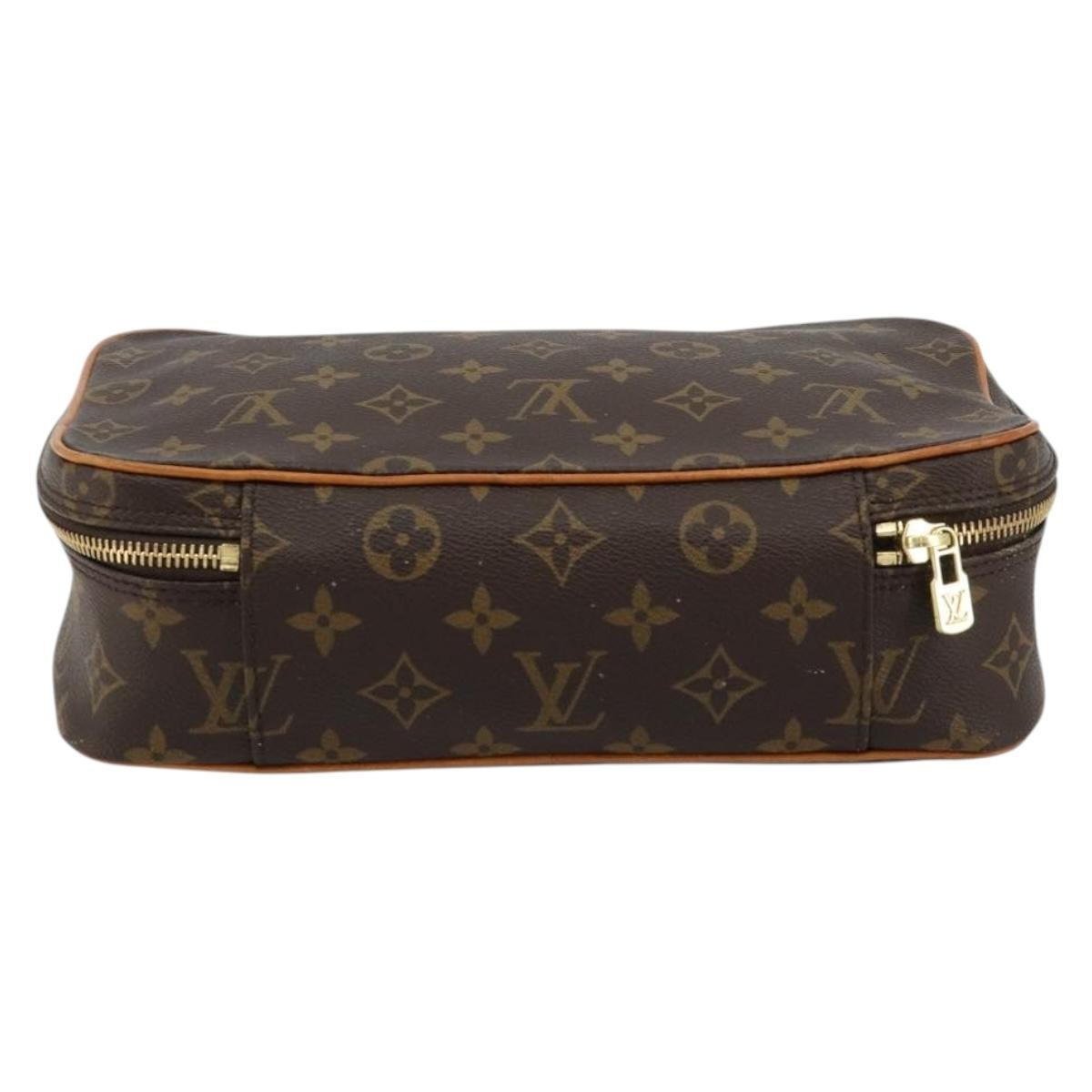 Louis Vuitton LOUIS VUITTON Monogram Trousse Boite Cosmetic Pouch M47640 LV Authentic 180761 Bag