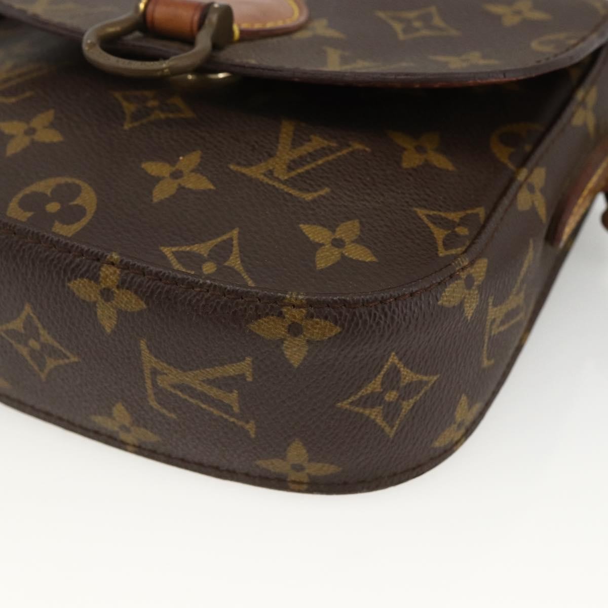 Louis Vuitton LOUIS VUITTON Monogram Saint Cloud PM Shoulder Bag M51244 LV Authentic LNZ568