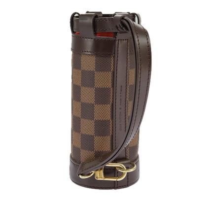 Louis Vuitton LOUIS VUITTON Damier Ebene GOLF CUP 2002 HAWAII Golf Ball Case M99119 Authentic 9... Bag