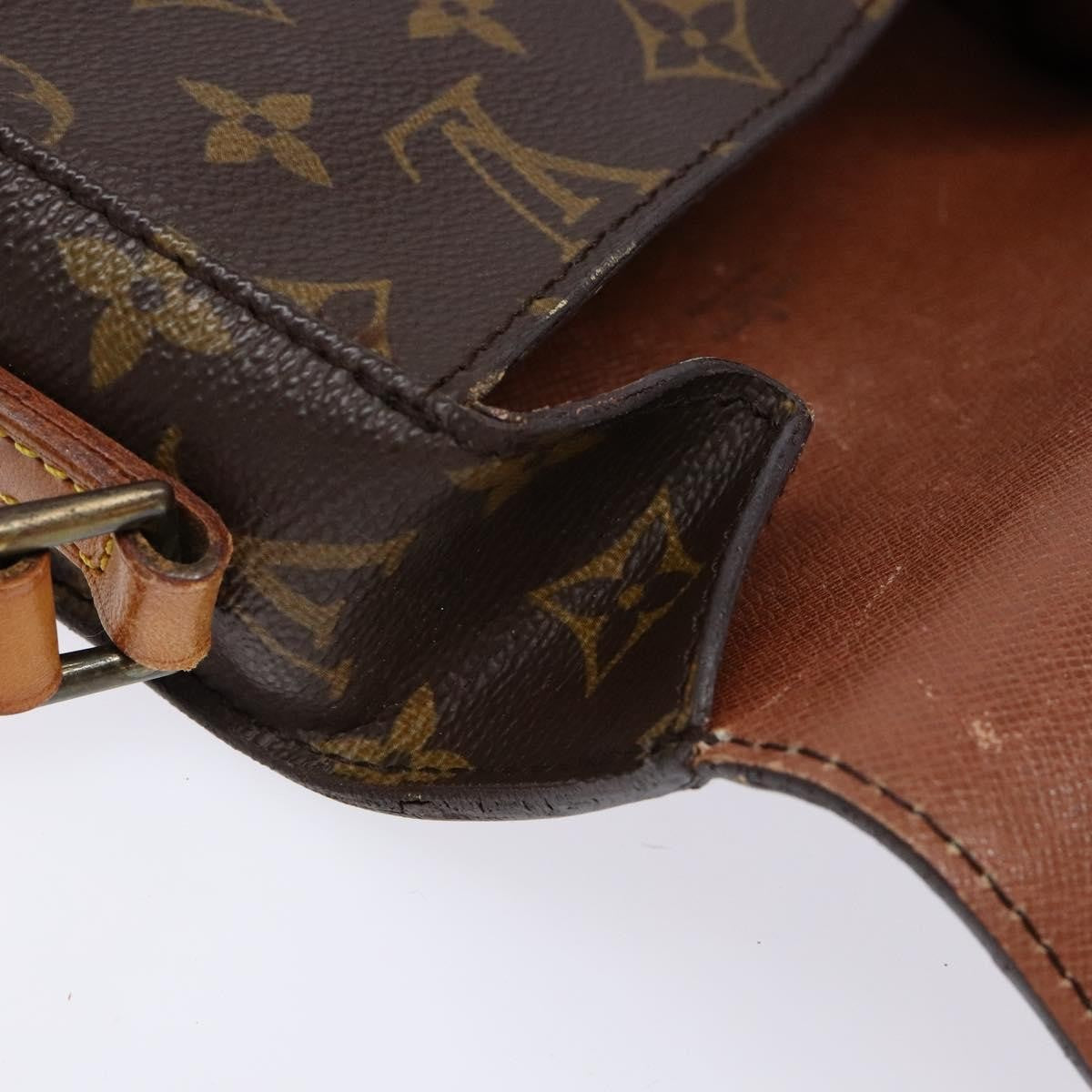 Louis Vuitton LOUIS VUITTON Monogram Saint Cloud PM Shoulder Bag M51244 LV Authentic ep10227