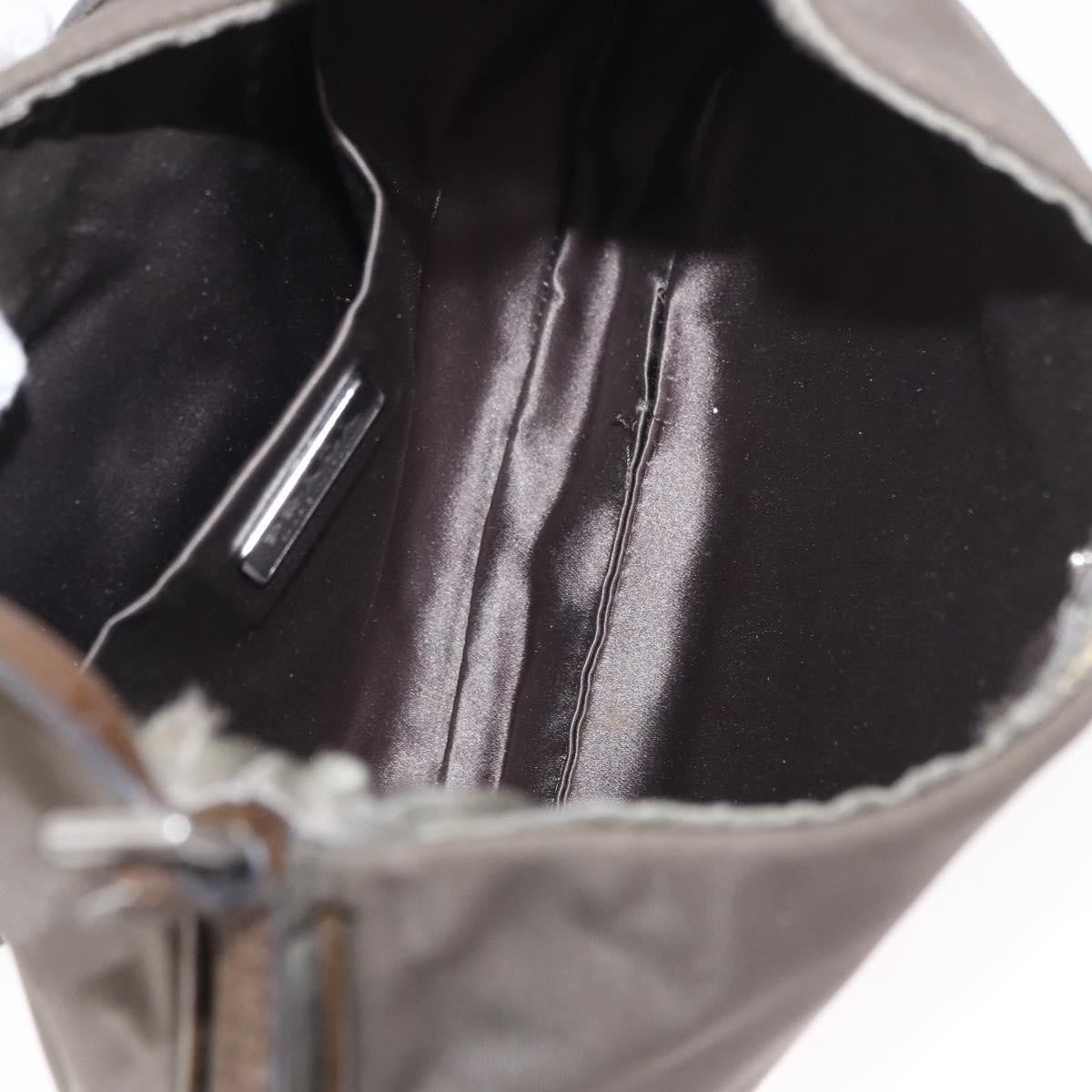 Prada PRADA Shoulder Bag Nylon Brown Authentic 153825