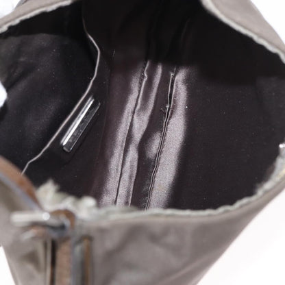 Prada PRADA Shoulder Bag Nylon Brown Authentic 153825