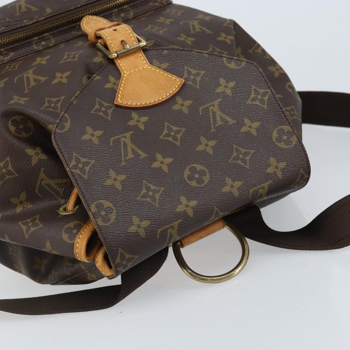 Louis Vuitton LOUIS VUITTON Monogram Montsouris GM Backpack M51135 LV Authentic ARZ520A Bag