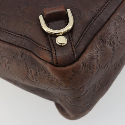 Gucci GUCCI GG Canvas Guccissima Tote Bag Leather Brown Gold 141472 Authentic 176366