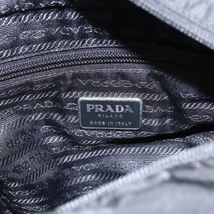 Prada PRADA Chain Shoulder Bag Nylon Black Authentic 170424