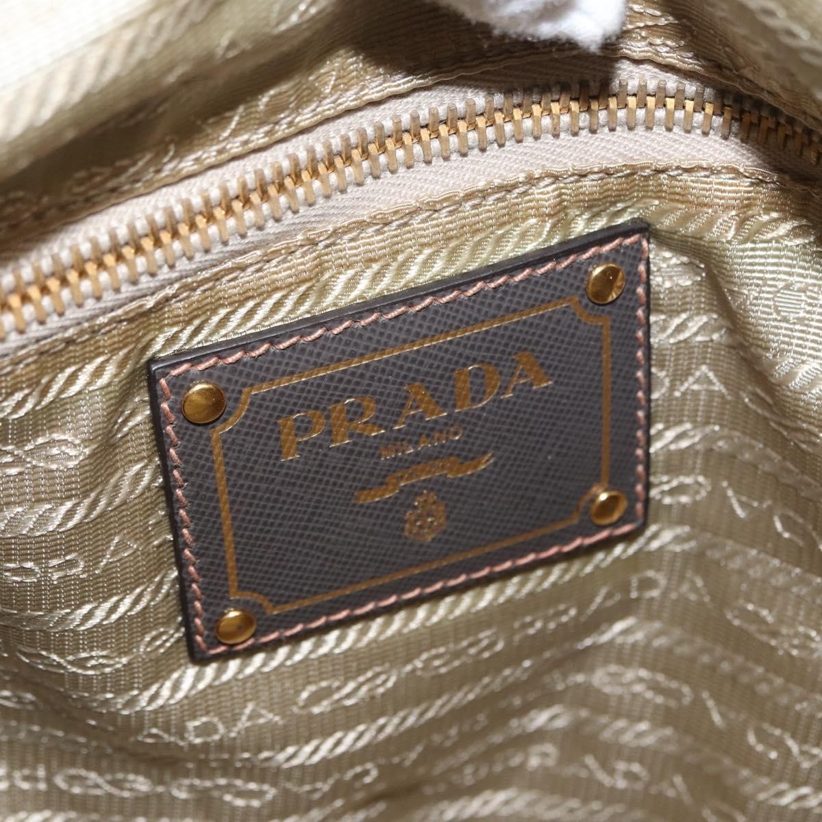 Prada PRADA Shoulder Bag Nylon Green Gold Authentic 155214