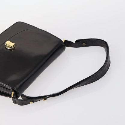 BALLY BALLY Shoulder Bag Leather 3 Set Brown Black Authentic BA4817