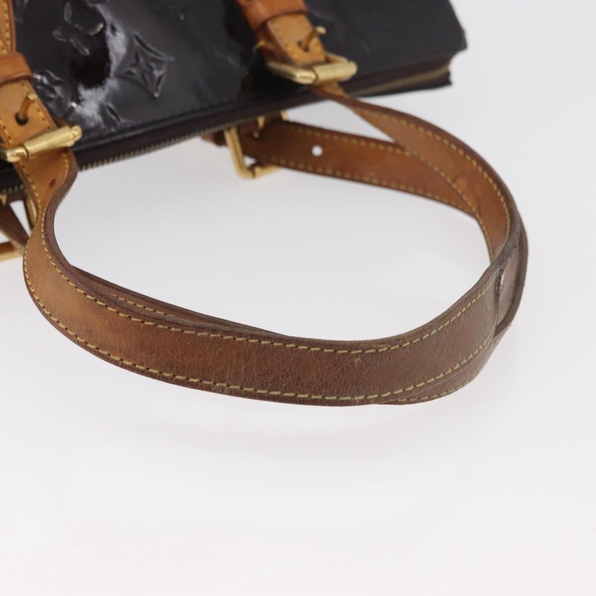 Louis Vuitton LOUIS VUITTON Monogram Vernis Rosewood Avenue Bag Amarante M93510 Authentic 179465