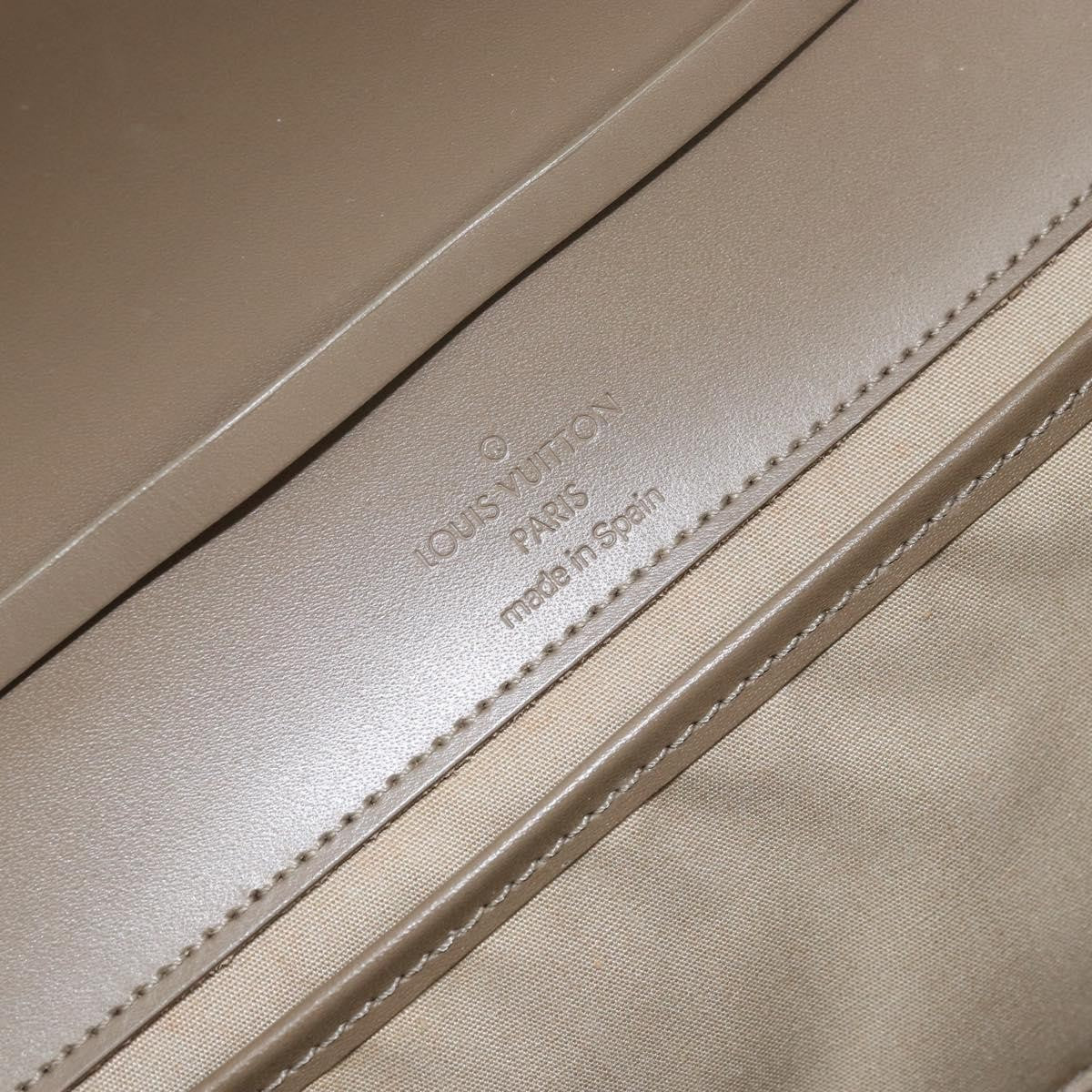 Louis Vuitton LOUIS VUITTON Epi Honfleur Clutch Bag Lilac M5273B LV Authentic BA8953
