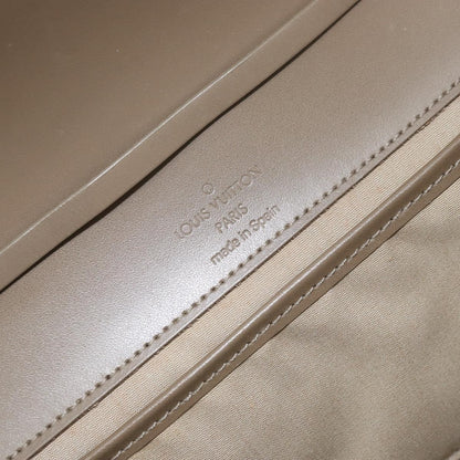 Louis Vuitton LOUIS VUITTON Epi Honfleur Clutch Bag Lilac M5273B LV Authentic BA8953