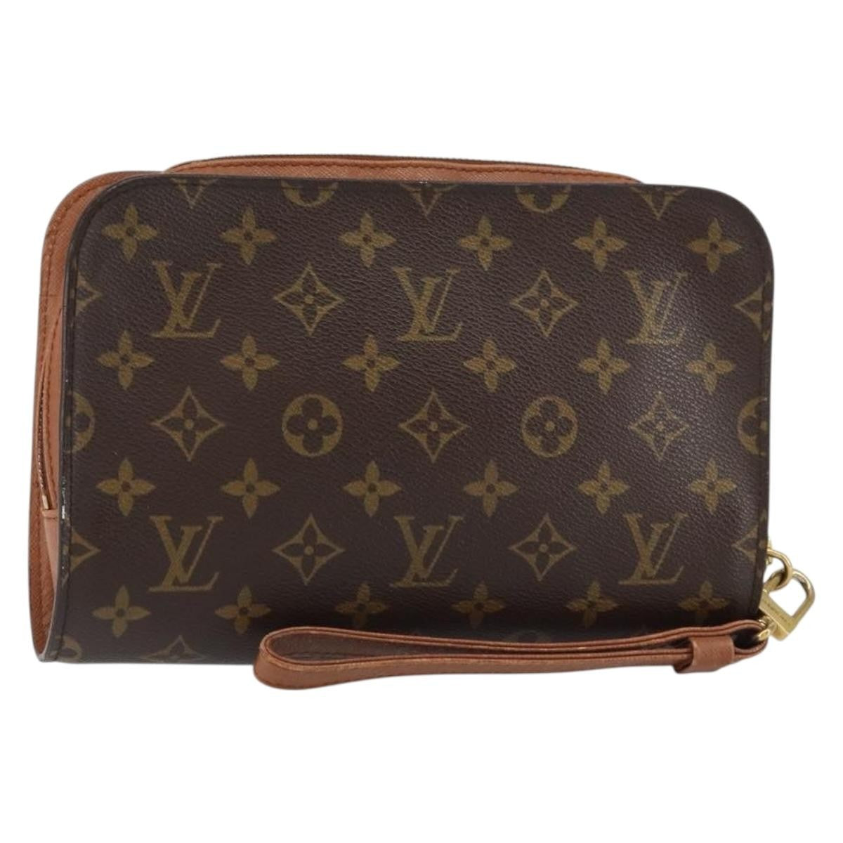 Louis Vuitton LOUIS VUITTON Monogram Orsay Clutch Bag M51790 LV Authentic yk20017