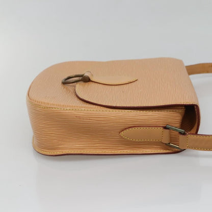 Louis Vuitton LOUIS VUITTON Epi Saint Cloud GM Shoulder Bag Beige M52196 LV Authentic bs26977