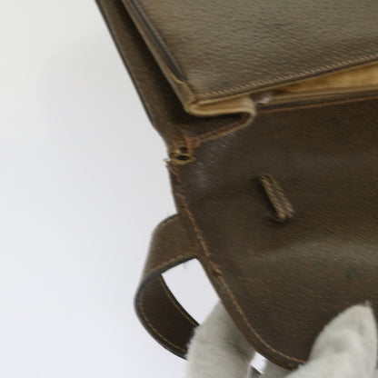 Gucci GUCCI GG Supreme Shoulder Bag PVC Leather Beige Authentic th4221