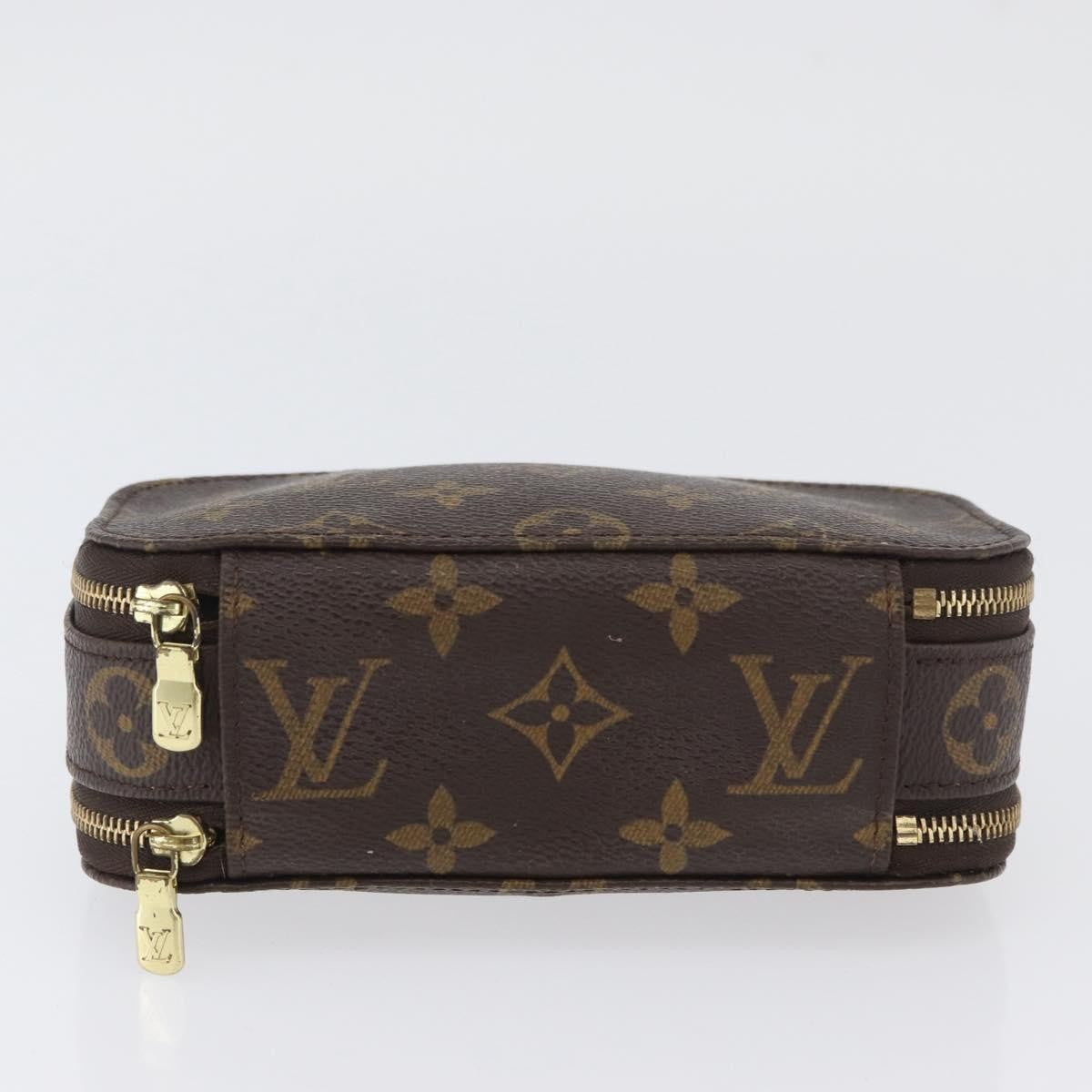 Louis Vuitton LOUIS VUITTON Monogram Trousse Brush PM Cosmetic Pouch M47510 LV Authentic BA11439 Bag