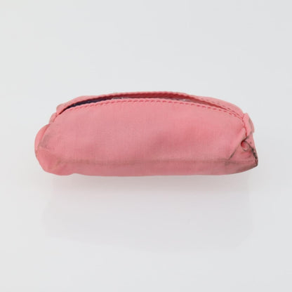 Burberrys Burberrys PRADA Nova Check Pouch Nylon Canvas 3 Set Pink Brown beige Authentic gh1623 Bag