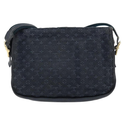 Louis Vuitton LOUIS VUITTON Monogram Mini Belanger Shoulder Bag Black M92672 LV Authentic 172756
