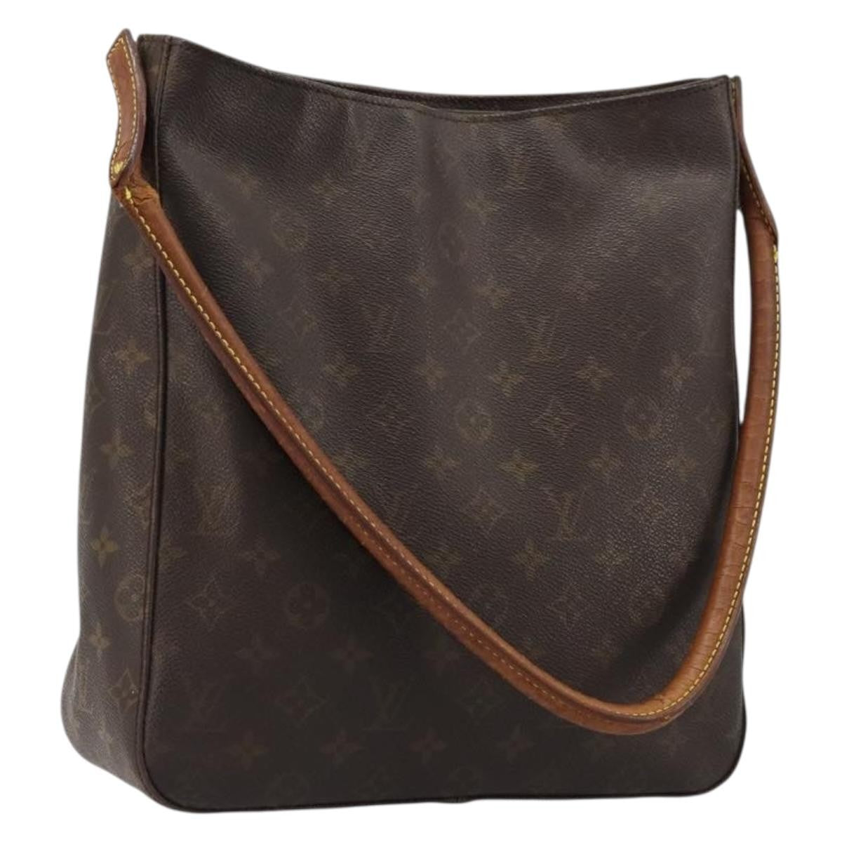 Louis Vuitton LOUIS VUITTON Monogram Looping GM Shoulder Bag M51145 LV Authentic BA12353