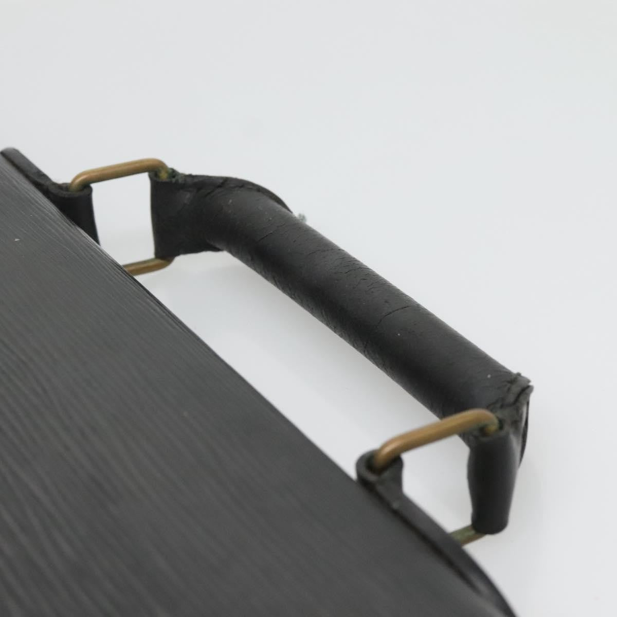 Louis Vuitton LOUIS VUITTON Epi Serviette Conseiller Business Bag Black M54422 LV Authentic bs28107