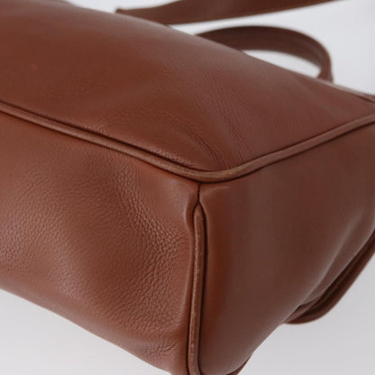 Gucci GUCCI Hand Bag Leather 2way Brown Gold 000 101 0274 Authentic ep13069