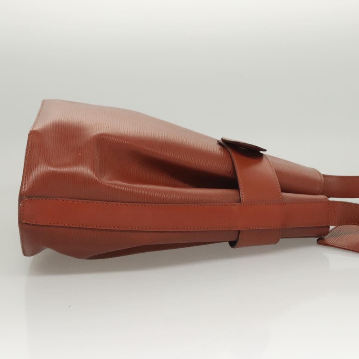 Louis Vuitton LOUIS VUITTON Epi Sac Depaule GM Shoulder Bag Brown M80193 LV Authentic 123400