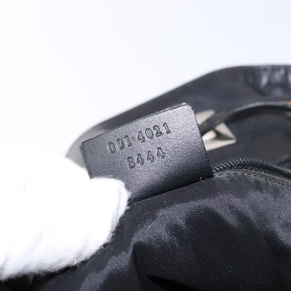 Gucci GUCCI Shoulder Bag Canvas Black Silver 001 4021 Authentic ep9915