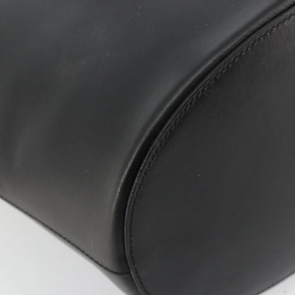 Gucci GUCCI Hand Bag Leather Black Authentic 71508