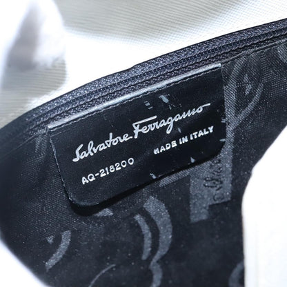 Salvatore Ferragamo Salvatore Ferragamo Shoulder Bag Leather White Authentic bs23066