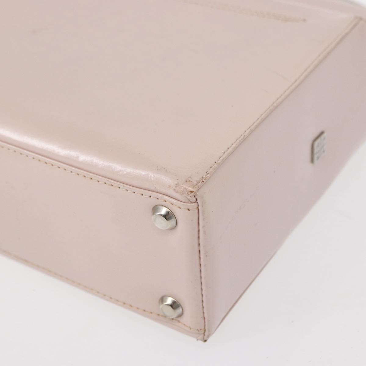 Givenchy GIVENCHY Hand Bag Leather Pink Silver Authentic bs30997