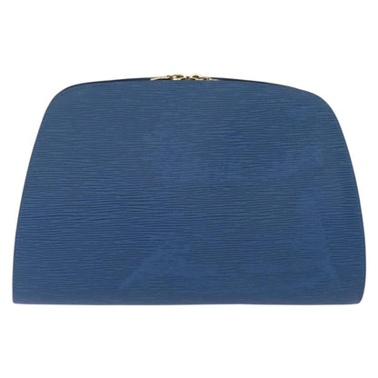 Louis Vuitton LOUIS VUITTON Epi Dauphine GM Pouch Blue M48435 LV Authentic 172381 Bag