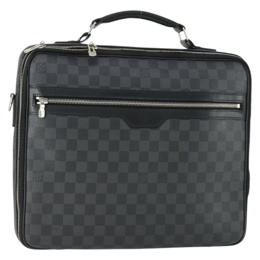 Louis Vuitton LOUIS VUITTON Damier Grafitte Steve Business Bag 2way N58030 LV Authentic ka2281