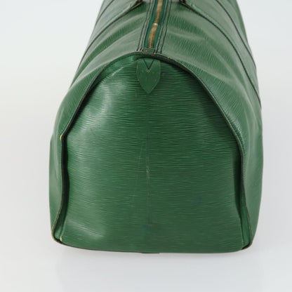 Louis Vuitton LOUIS VUITTON Epi Keepall 55 Boston Bag Green M42954 LV Authentic 158013