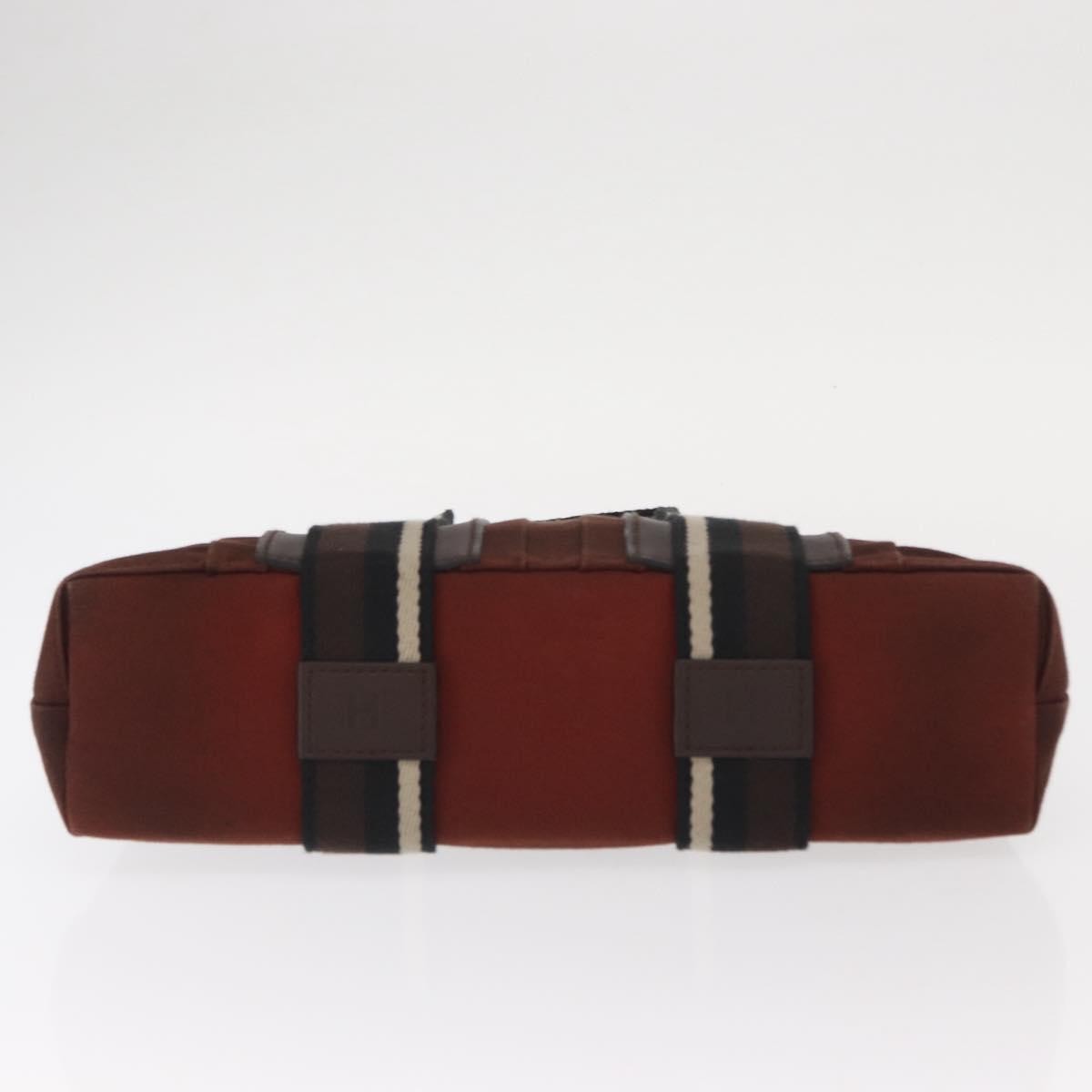 Hermès Hermès HERMES Toroca Horizontal PM Hand Bag Canvas Brown Authentic bs31853