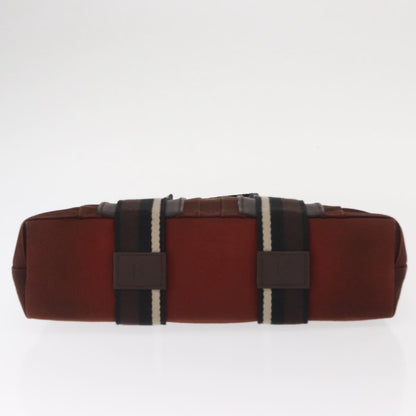 Hermès Hermès HERMES Toroca Horizontal PM Hand Bag Canvas Brown Authentic bs31853