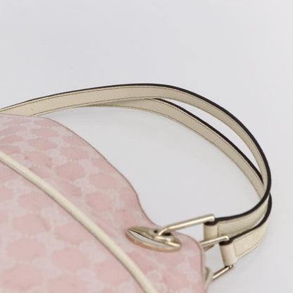 Gucci GUCCI GG Canvas Tote Bag Pink Gold 121023 Authentic ep11753