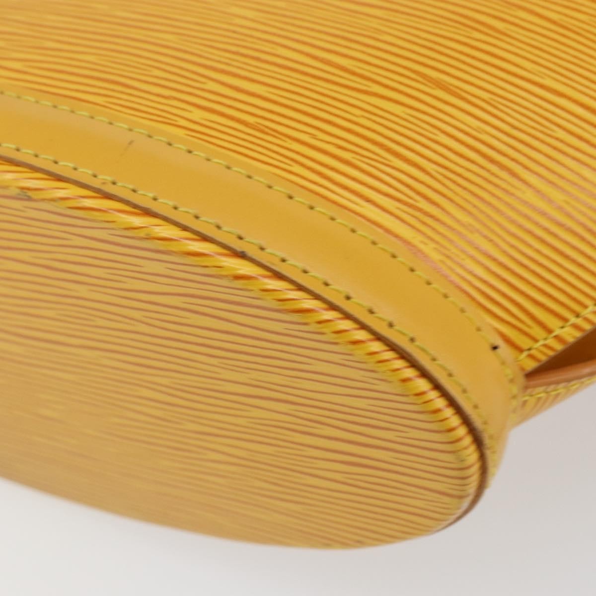 Louis Vuitton LOUIS VUITTON Epi Saint Jacques Hand Bag Yellow M52279 LV Authentic bs29292