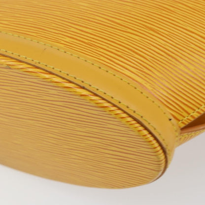 Louis Vuitton LOUIS VUITTON Epi Saint Jacques Hand Bag Yellow M52279 LV Authentic bs29292