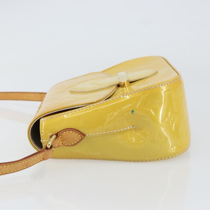 Louis Vuitton LOUIS VUITTON Vernis Bell Flower GM Shoulder Bag Broncorail M91706 Authentic BA9045