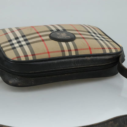 Burberrys Burberrys Nova Check Shoulder Bag Canvas Beige Authentic th5571