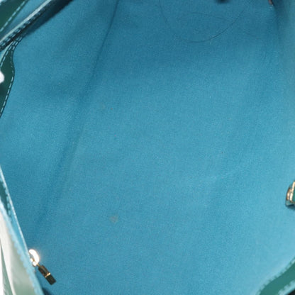 Louis Vuitton LOUIS VUITTON Vernis Wilshire Boulevard Bag Blue galatic M93646 LV Authentic BA6406