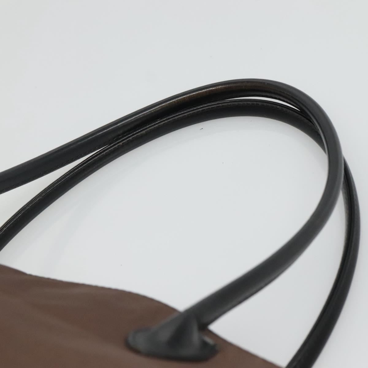 Burberrys Burberrys Blue Label Tote Bag Nylon Brown Authentic ti2871