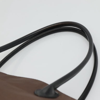 Burberrys Burberrys Blue Label Tote Bag Nylon Brown Authentic ti2871