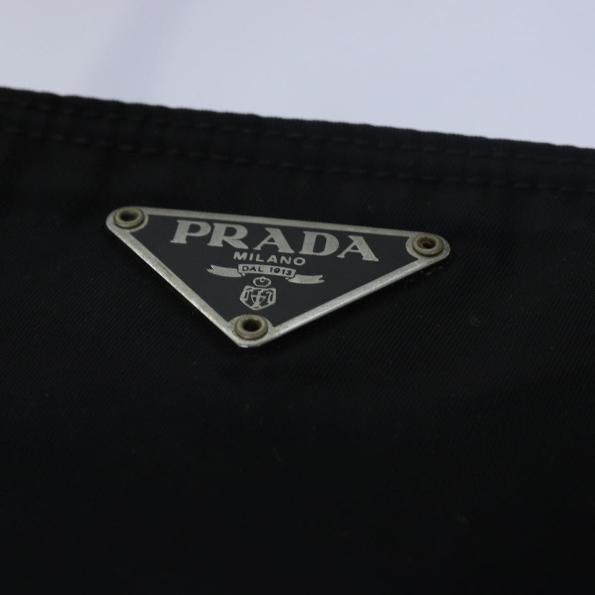 Prada PRADA Shoulder Bag Nylon Black Authentic 79556