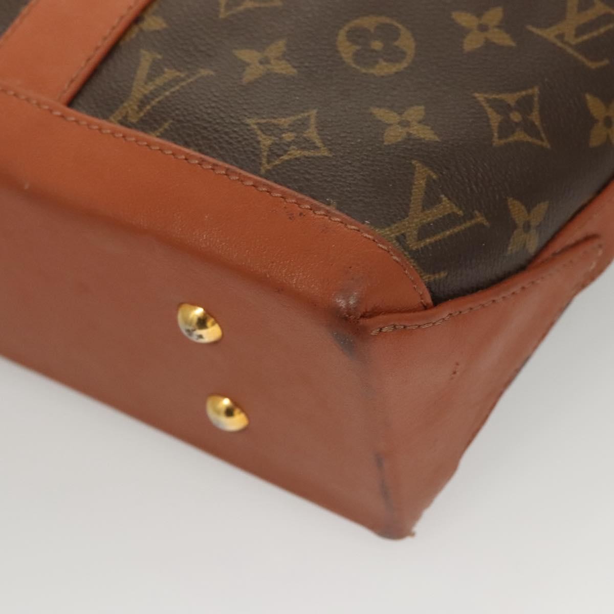 Louis Vuitton LOUIS VUITTON Monogram Sac Weekend PM Hand Bag M42425 LV Authentic BA2696
