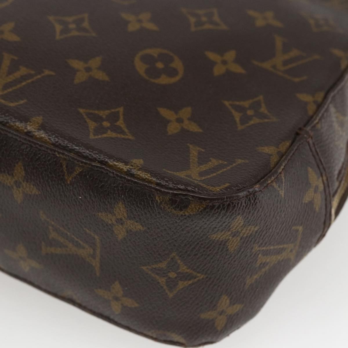 Louis Vuitton LOUIS VUITTON Monogram Spontini Hand Bag M47500 LV Authentic 165090