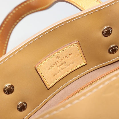 Louis Vuitton LOUIS VUITTON Monogram Vernis Reade PM Hand Bag Noisette M91334 LV Authentic BA12809