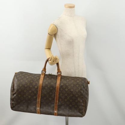 Louis Vuitton LOUIS VUITTON Monogram Keepall 55 Boston Bag M41424 LV Authentic 178233
