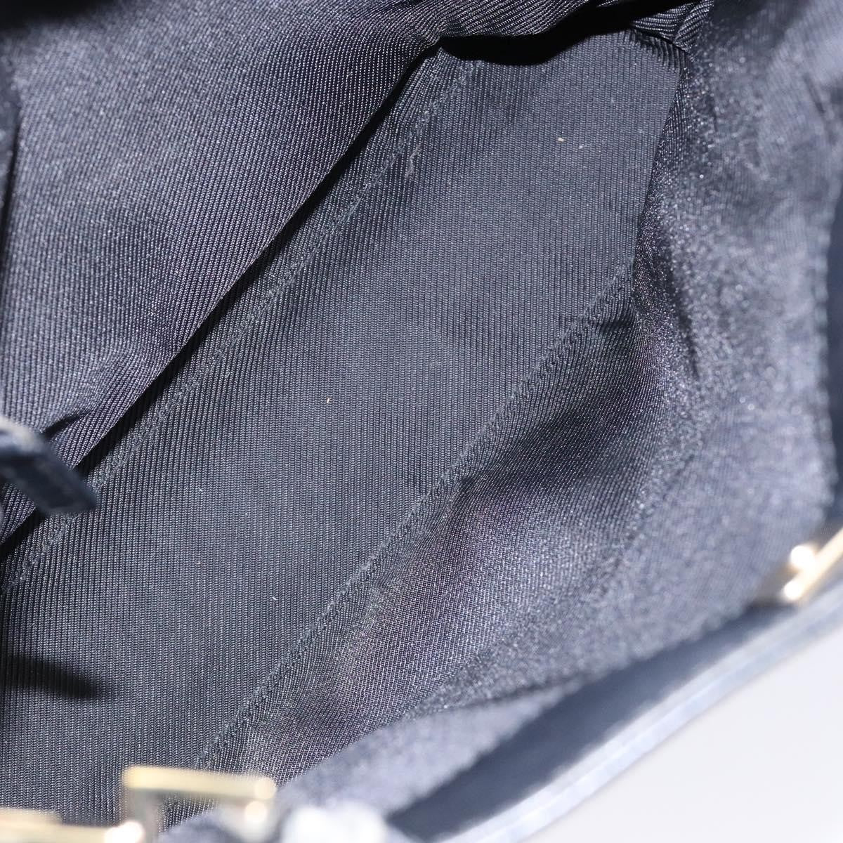 Gucci GUCCI GG Canvas Shoulder Bag Black Gold 33900 Authentic 139189A
